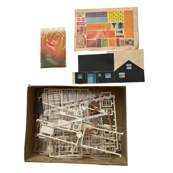 Vintage Kibri 8502 Western Saloon Model Kit Holiday Family Craft - Picture 8 of 10